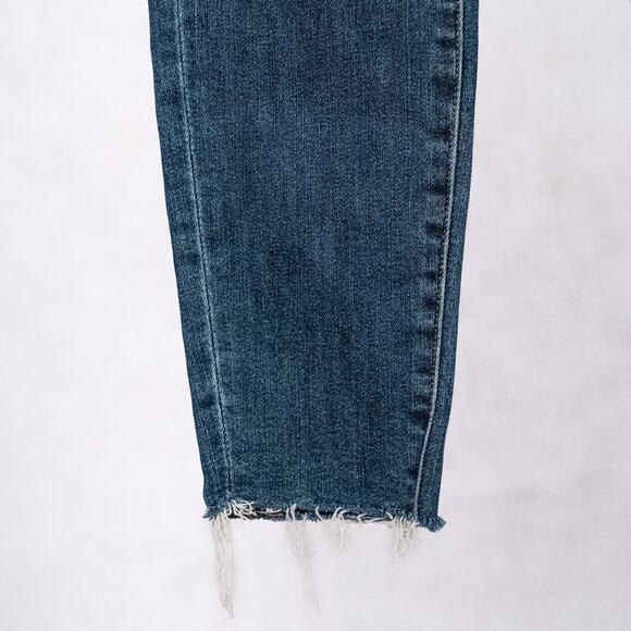 Judy Blue Skinny Fit Jeans JB8877 Juniors 7/28 Distressed Raw Hem Stretch Denim - Picture 3 of 8